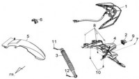 F18 - ΦΑΝΑΡΙ ΟΠΙΣΘΙΟ & ΑΜΟΡΤΙΣΕΡ881